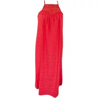 Robe de plage dos nu longue dentelle femme Superdry