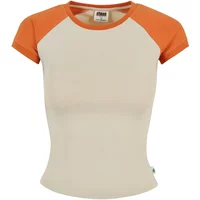 T-shirt rétro court extensible femme Urban Classics Organic