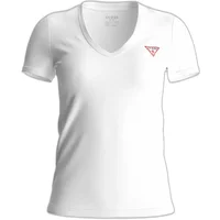 T-shirt col en V femme Guess Mini Triangle