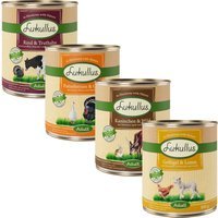 24x800g lot volaille, cœurs de dinde, lapin, bœuf Lukullus - Nourriture pour chien