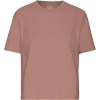 T-shirt femme Colorful Standard Organic Boxy rosewood mist