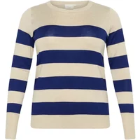 Pull tricot rayé femme KAFFE Curve Lizzy