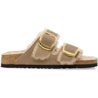 Claquettes femme Birkenstock Arizona Big Buckle Shearling