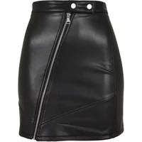Jupe en cuir synthétique femme Urban Classics Biker
