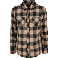 Chemise en flanelle à carreaux femme Urban Classics Turnup