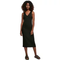 Robe mi-longue côtelée sans manches femme Urban Classics