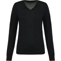 Pull merinos col V femme Kariban Premium