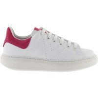 Baskets simili-cuir & croûte de cuir femme Victoria