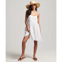 Robe courte caraco de plage femme Superdry