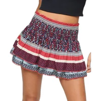Mini jupe volants femme Superdry Vintage