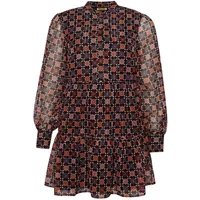 Robe courte manches longues et volants femme Superdry