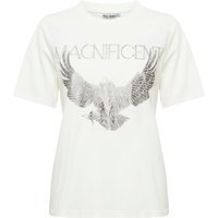 T-shirt à imprimé métallique femme Pulz Jeans Maddie