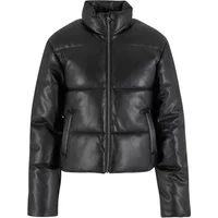 Doudoune cuir synthétique femme Urban Classics