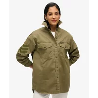 Chemise oversize militaire fantaisie femme Superdry