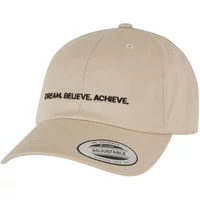 Casquette de baseball en sergé de coton femme Miss Tee Dream Believe Achieve