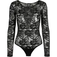 Body à manches longues en dentelle pour femme grandes tailles Urban Classics