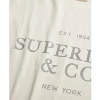 T-shirt décontracté femme Superdry Casual Luxe