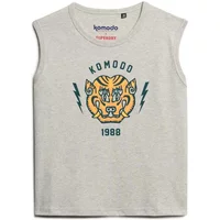 Débardeur slim femme Superdry Komodo Tiger
