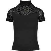 T-shirt femme Urban Classics flock lace turtleneck (grandes tailles)