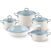 RIESS Batterie de cuisine 5 pièces NOUVELLE Crème beige