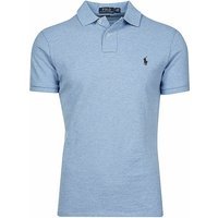 POLO RALPH LAUREN Poloshirt Coupe Slim bleu clair | S