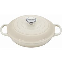 LE CREUSET Gourmet-Profitopf Signature 30cm/3,2l Meringue crème