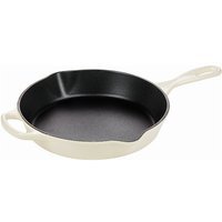 LE CREUSET Poêle à frire et de service Signature 26cm/2l Meringue crème