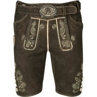 GWEIH & SILK Culotte de peau traditionnelle Steirer Panther marron | 56