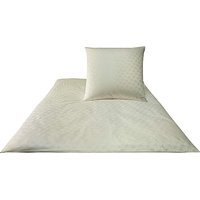 JOOP Linge de lit en satin Cornflower 70x90cm / 140x220cm Nature crème