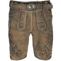 GWEIH & SILK Lederhose JULIAN marron | 54