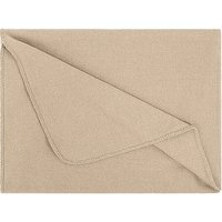 STEINER 1888 Couverture en laine - Plaid Sophia 145x190cm Latte camel