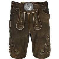 GWEIH & SILK Lederhose JULIAN marron | 52