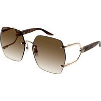 GUCCI Lunettes de soleil GG156S or