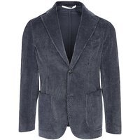 ELEVENTY Costume en velours côtelé bleu marine | 48