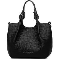 GIANNI CHIARINI Sac en cuir - Sac Hobo DUA Small noir