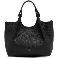 GIANNI CHIARINI Sac en cuir - Sac Hobo DUA noir