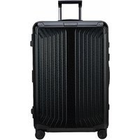 SAMSONITE Trolley LITE-BOX ALU x BOSS 76cm Graphite Monogram noir