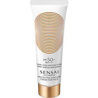SENSAI Silky Bronze - Crème Solaire Protectrice Visage SPF 50+ 50ml