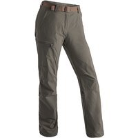 MAIER SPORTS Pantalon de randonnée Lulaka Roll Up pour femme marron clair | 34