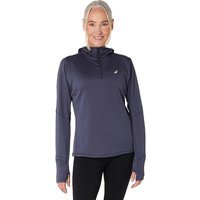 ASICS Haut de running à capuche Road Winter pour femme bleu marine | L