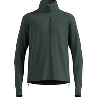 ODLO Veste de running Zeroweight Pro Warm Reflective pour homme vert foncé | M