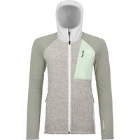 ORTOVOX Damen Fleecejacke Classic Knit Hoodie gris clair | S