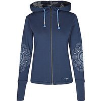 SPIRIT OF OM Veste de yoga Maui pour femmes bleu marine | XS