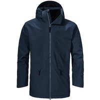 SCHÖFFEL Parka d'hiver Malkay Hoodie pour homme bleu marine | 48
