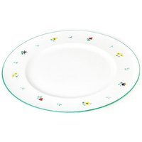 GMUNDNER KERAMIK Plat à viande Gourmet Streublumen 27cm multicolore
