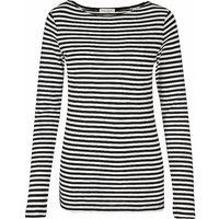 MARC O'POLO Langarmshirt noir | L