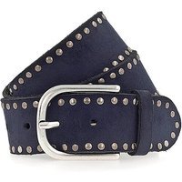 VANZETTI Ceinture en cuir bleu marine | 80