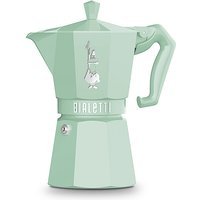 BIALETTI Cafetière Expresso EXCLUSIVE MOKA 6 Tasses Vert vert clair