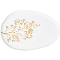 RAEDER Schale GOLDZWEIG 28,5x20cm Blanc blanc