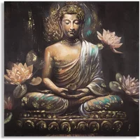 Décoration murale peinture sur toile Mauro Ferretti Buddha A